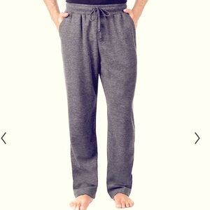 Cuddl Duds Big & Tall Sweatpants Men's Size XLT in Gray Heather New With Tags!